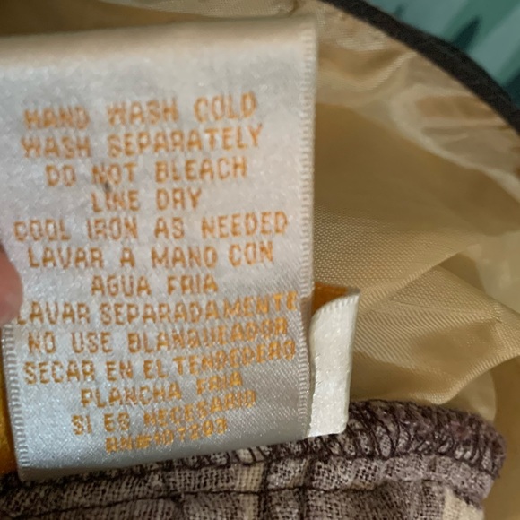 Mod linen floral skirt - Picture 9 of 10